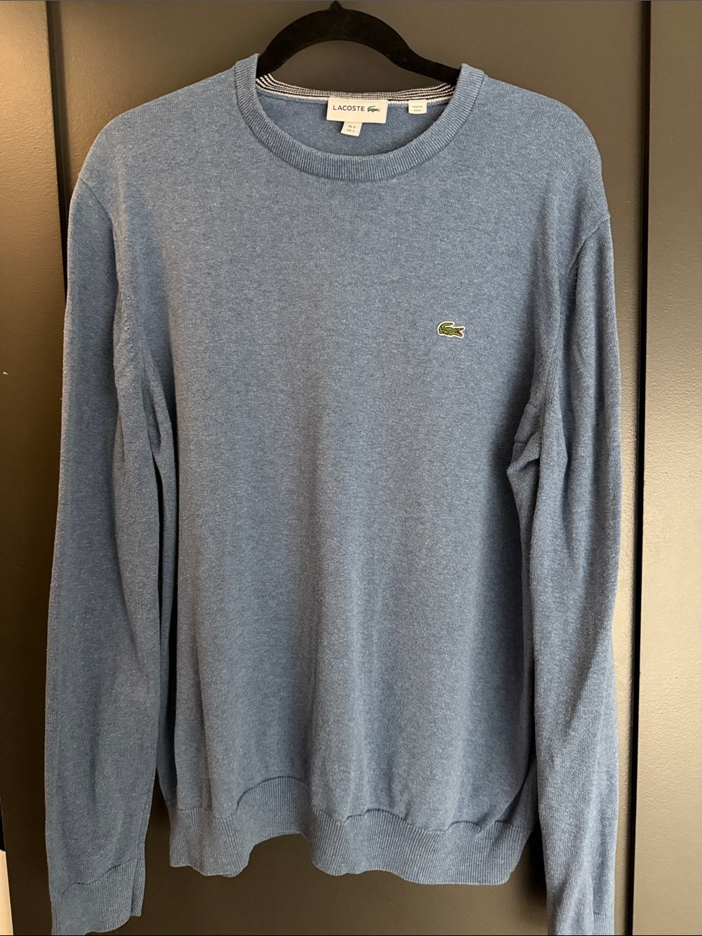 Lacoste Men’s Crewneck Sweater in Light Blue